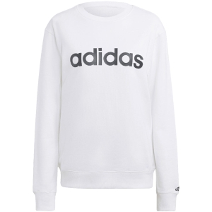 Bluza damska adidas Essentials Linear French Terry biała IC6879