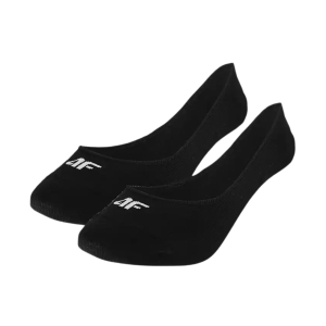 Skarpety damskie 4F F472 2 pak głęboka czerń 4FWMM00USOCF472 20S