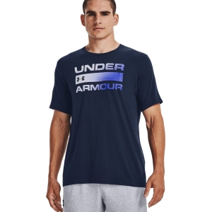 Koszulka męska Under Armour Team Issue Wordmarsk SS granatowa 1329582 408