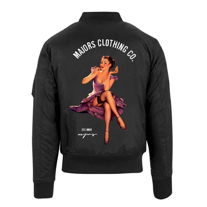 Kurtka bomber grl czarna Majors.jpg