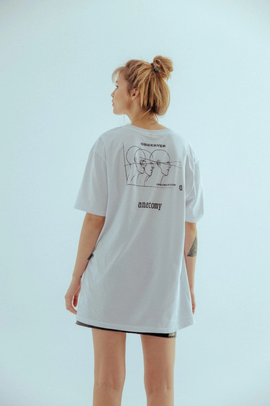 Damska koszulka OBSERVER TEE Anatomy Original tył widok 2.jpg