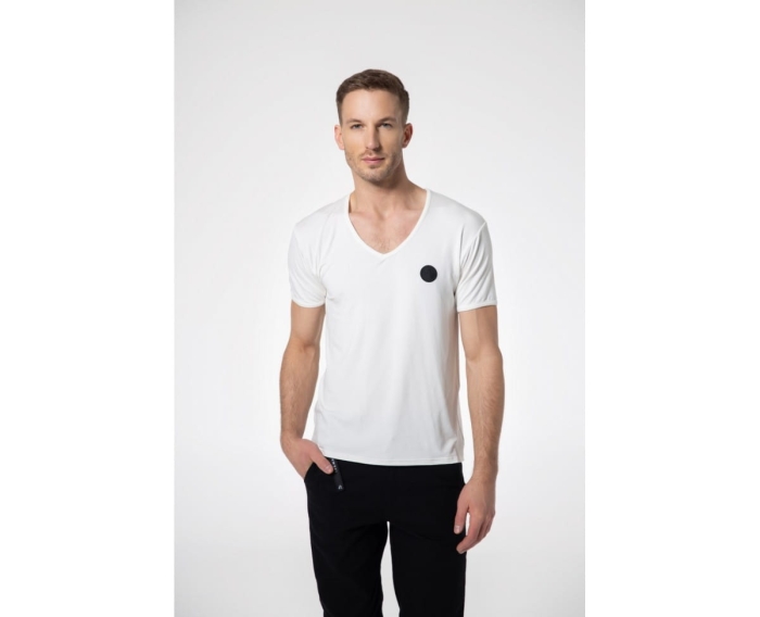 T-SHIRT V-NECK BIAŁY przód.jpg