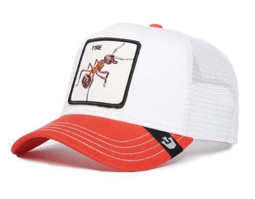 Animal Farm Goorin Brothers Fire Ant Red – czapka z daszkiem unisex lekka i przewiewna truckerka.jpg