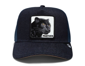 GOORIN BROTHERS CZAPKA Z DASZKIEM PANTHER JEANS - Dżinsowa.jpg