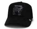 GOORIN CZAPKA BLACK SUEDE SHEEP - czarna czapka.jpg