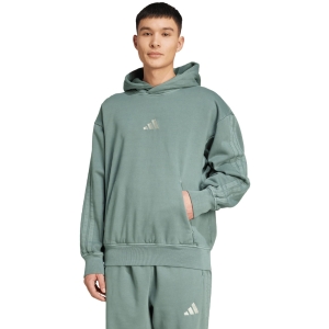 Bluza męska adidas A SZN W FL HD zielona JL6538