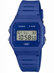 ZEGAREK MĘSKI CASIO F-91WB-2A1DF + BOX