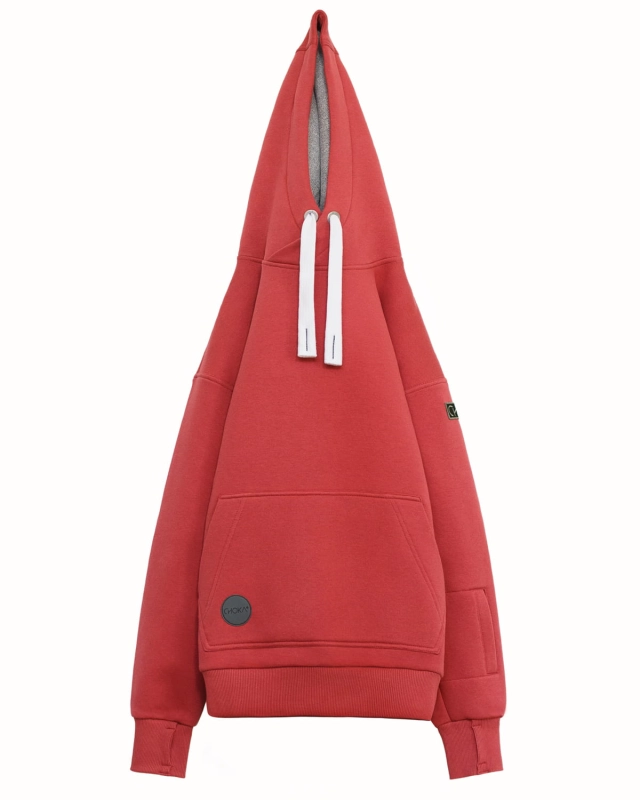 Męska bluza lazy kanagroo red Choka.jpg
