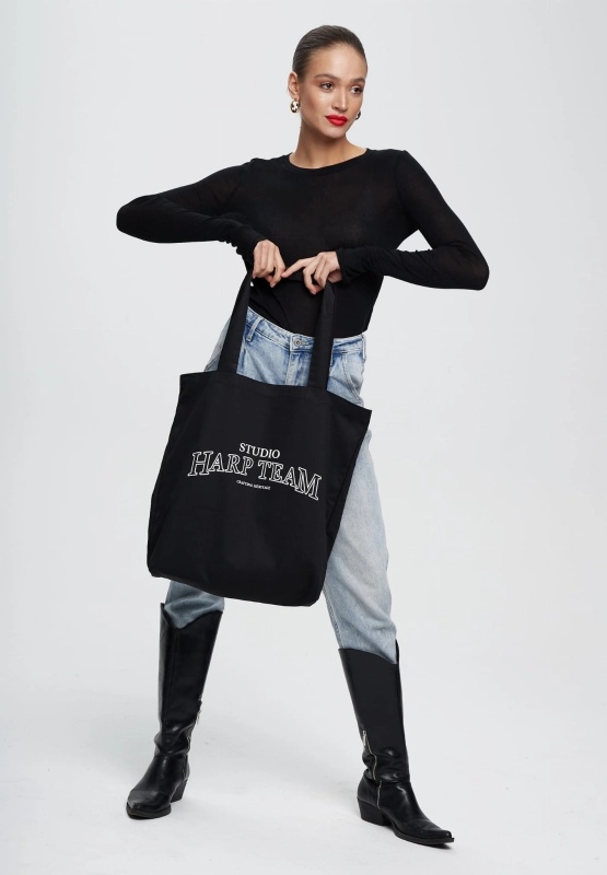 TORBA SHOPPER STANFORD CH BLACK HARP TEAM 32.jpg