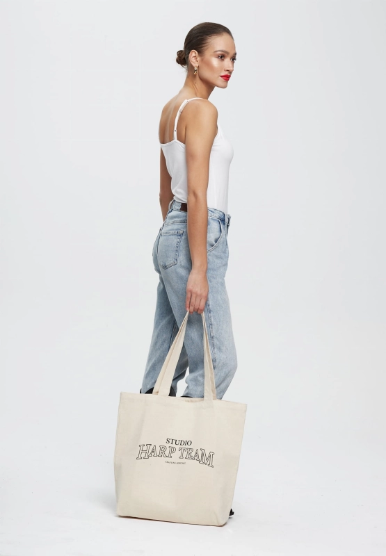 TORBA SHOPPER STANFORD CH NATURAL Torba na ramię Harp Team.jpg
