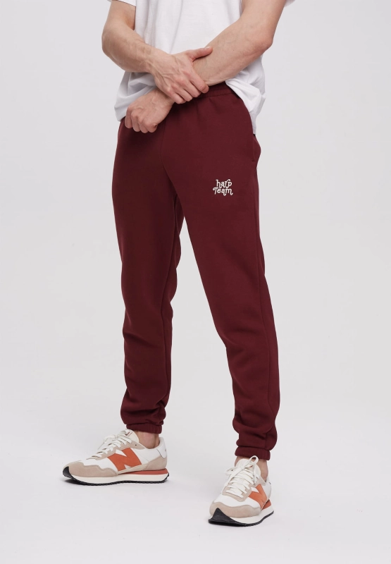 HARP TEAM SPODNIE DRESOWE COZY BORDEAUX MĘSKIE 2.jpg