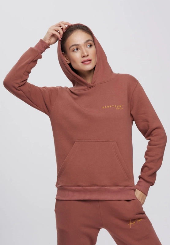 BLUZA HOODIE COZY COGNAC DAMSKA HARP TEAM 2.jpg