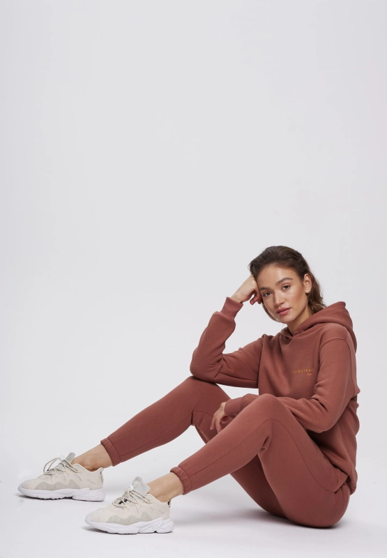 BLUZA HOODIE COZY COGNAC DAMSKA HARP TEAM 3.jpg
