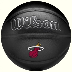 Piłka do koszykówki Wilson NBA Team Premiere Miami Heat Ball WZ4026416XB