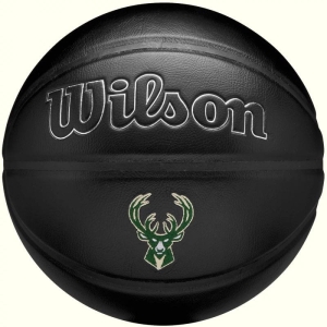 Piłka do koszykówki Wilson NBA Team Premiere Milwaukee Bucks Ball WZ4026417XB