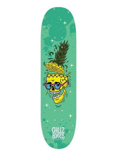DESKOROLKA SKATEBOARD PINEAPPLE GREEN 8.png