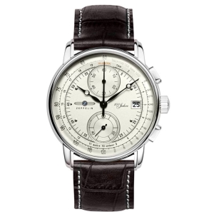 Zegarek Męski ZEPPELIN 100 Yahre Chronograph 8670-1 + BOX