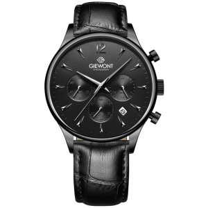 Zegarek Męski Giewont Chronograph Sapphire Czarny GW6310-A1